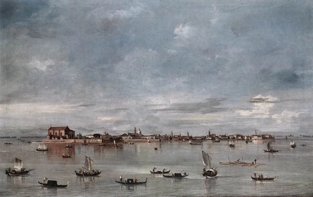 San Cristoforo, San Michele e Murano, visti dalle Fondamenta Nuove - Kunsthaus, Zurich